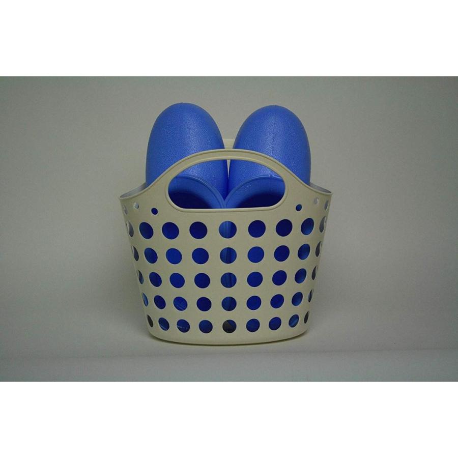 ミツギロン バスブーツ バ スケット付き ブルー 特価 長さ26 3 高さ9cm Bt 22 日本製 収納 バスシューズ