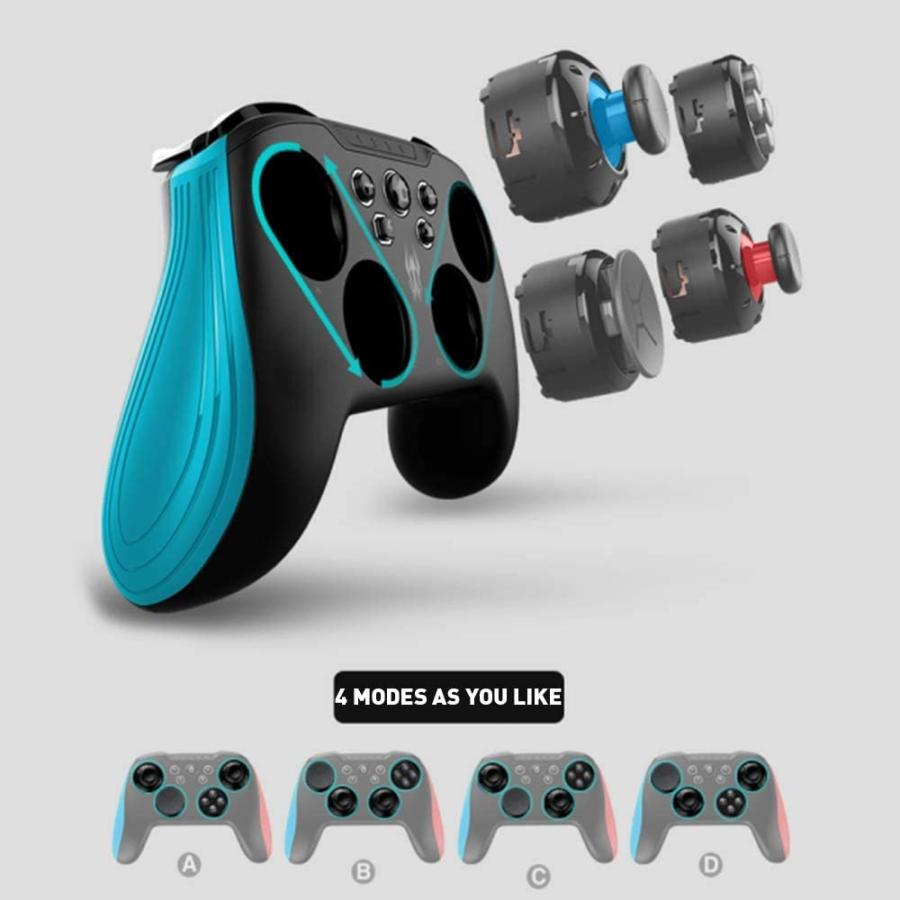 スイッチ用ゲームコントローラー Pcとandroid用toyenワイヤレスゲームパッド 3dジョイスティックモジュールおよびボタンモジュール Www Arilab Com Tr Index Php