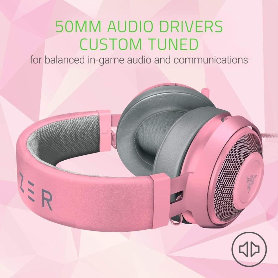 Razer Kraken Pro V2 Quartz Headset ゲーミングヘッドセット 並行輸入品 Sagaretxe Net