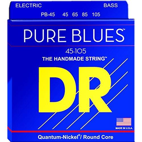 DR ベース弦 PURE BLUES カンタム ニッケル .045-.105 PB-45 アコースティックベース弦