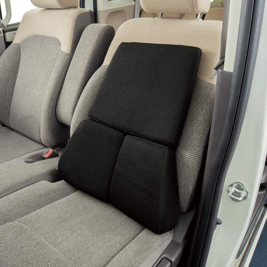 Bonform ボンフォーム シートクッション ひざ裏オットマン 軽 普通車 ストッパー付き 44x3 8x55cm ブラック 5729 4 清水オンラインyahoo 店 通販 Yahoo ショッピング