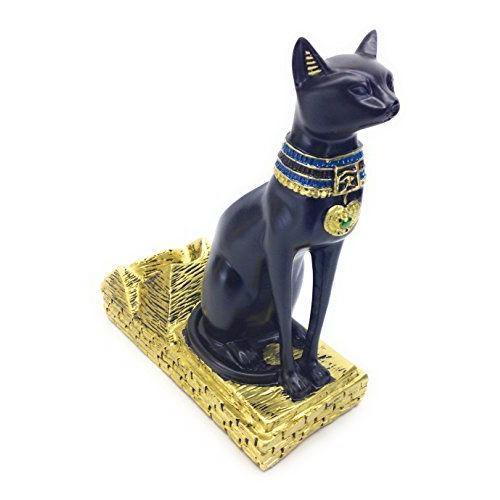 美しい スタイル エジプト 猫神 黒猫 モチーフ ワインホルダー