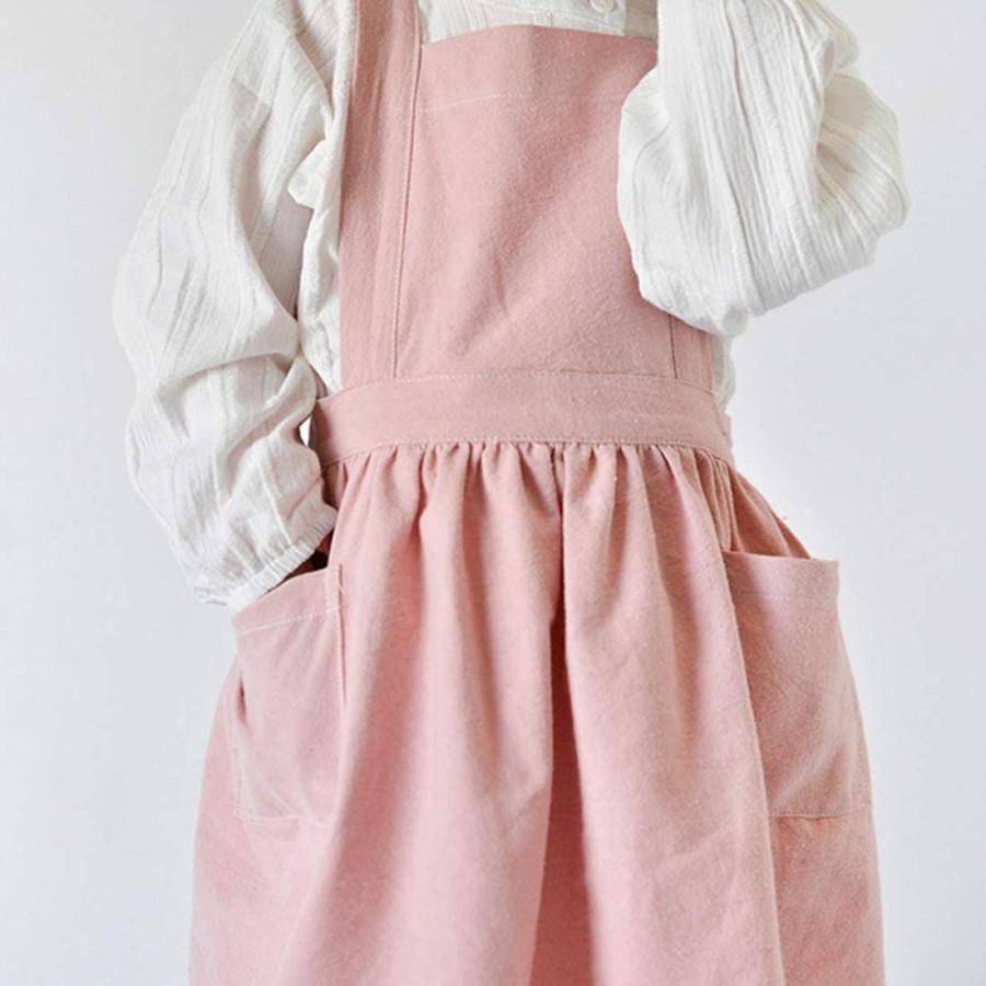 Bemin 子供用エプロン キッズエプロン エプロン女の子 子供エプロン エプロン 子供 かわいい 子ども キッズ 可愛い 女の子 ガールズ 人気ブランド