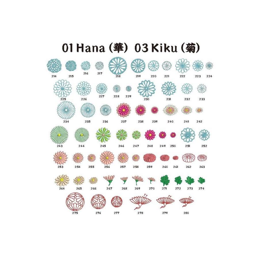 和柄刺繍CD 『Japanese Embroidery motifs 』グリーン表紙 |  | 04