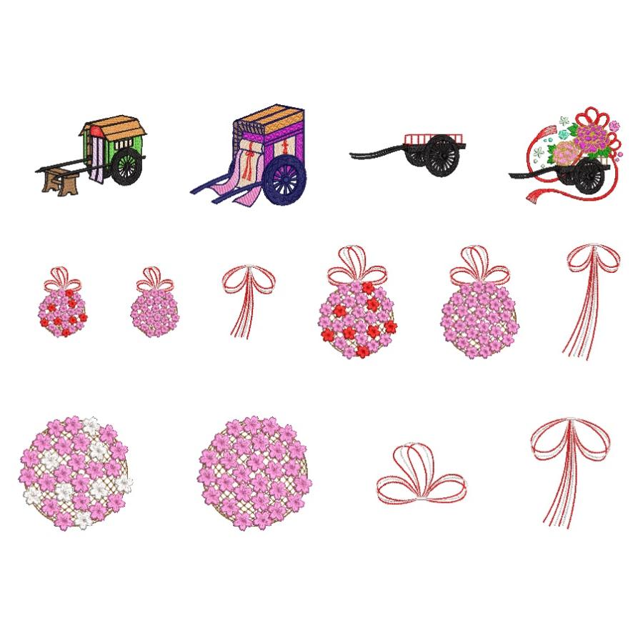 『日本の伝統刺繍モチーフ集』ブルー表紙　(Japanese traditional embroidery motifs) |  | 02