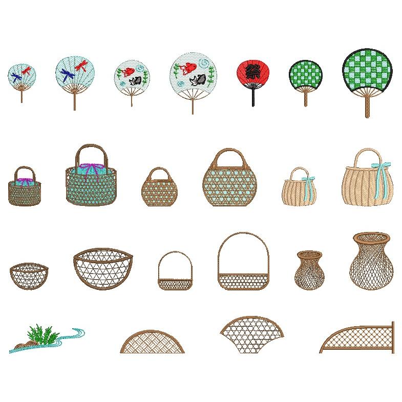 『日本の伝統刺繍モチーフ集』ブルー表紙　(Japanese traditional embroidery motifs) |  | 05