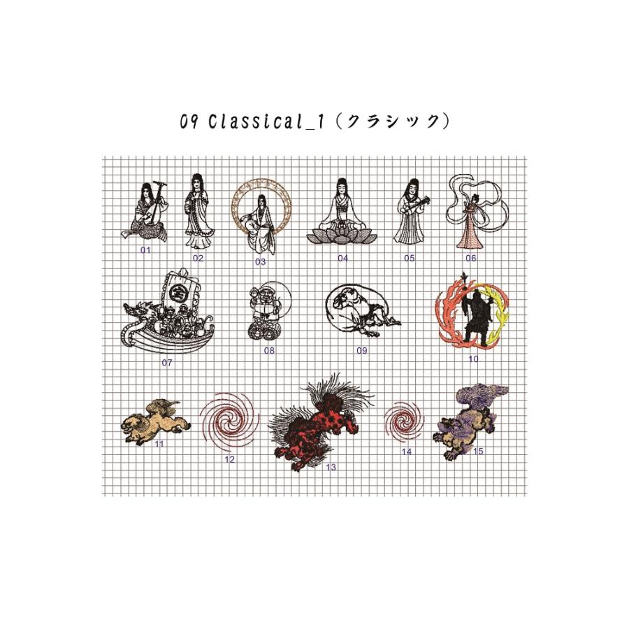 『ノスタルジック刺繍モチーフ集』紅色表紙　(Nostalgic embroidery motifs) |  | 15