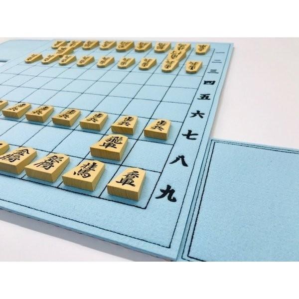 フェルト製 数字入り将棋盤 (水色) : Eー刺繍工房 - 通販 - Yahoo