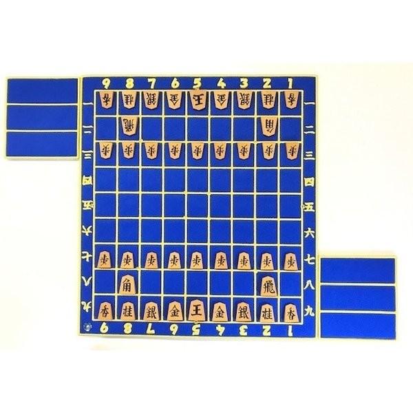 フェルト製ユニバーサル 将棋盤(紺) |  | 01