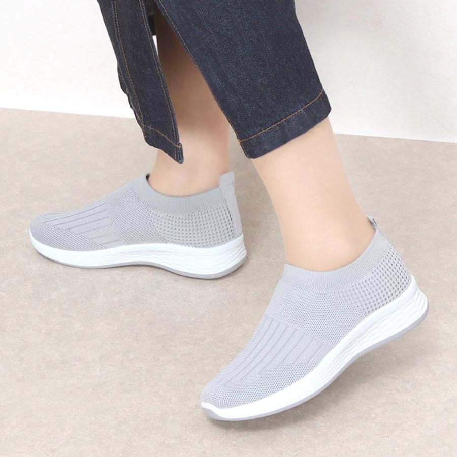 男女兼用 フライニットスニーカー ジョギングシューズ ランニングシューズ スポーツシューズ スリッポン 上履き メンズ レディース sl_22331 基本送料無料 |  | 06