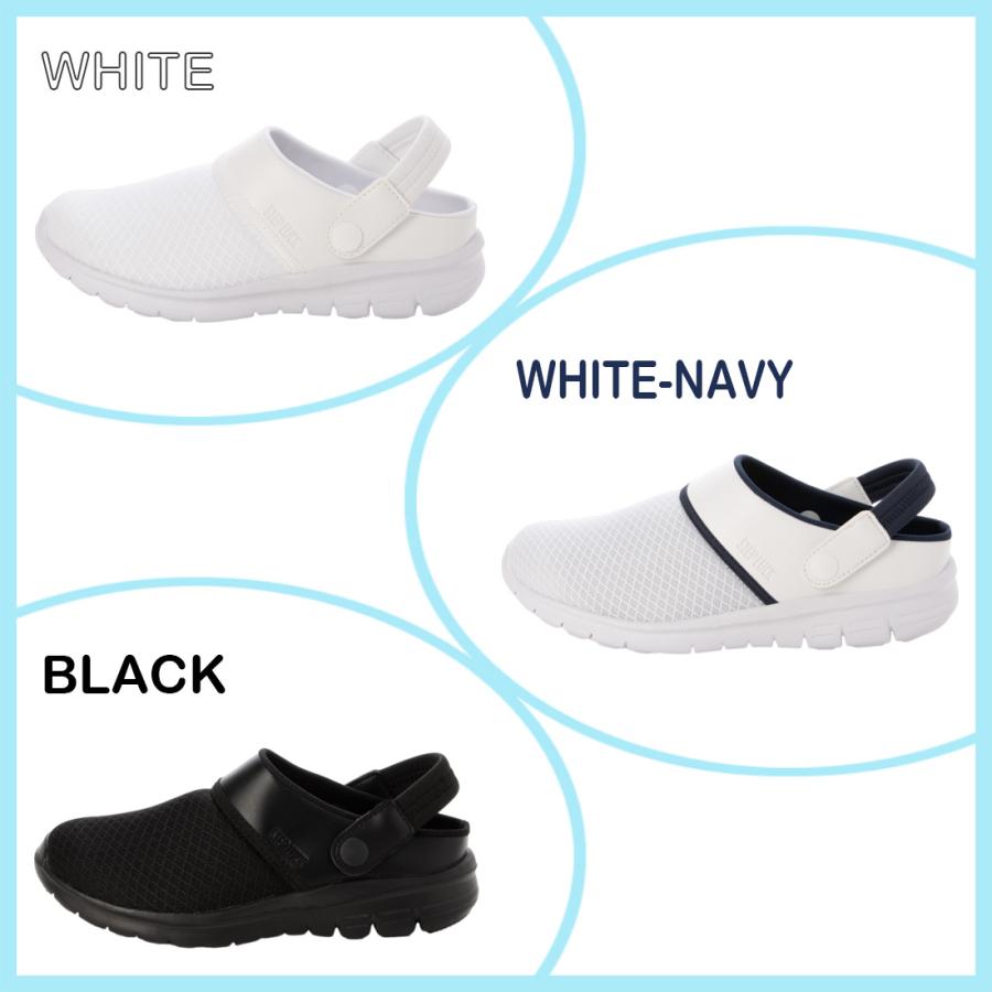2Way ナースシューズ ナースサンダル サボサンダル ルームシューズ スリッポン 看護 ホワイト ブラック ネイビー メンズ レディース sl_25544 基本送料無料 |  | 04
