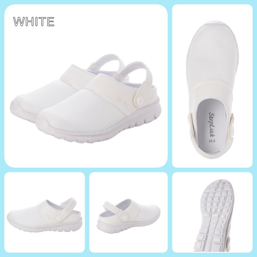 2Way ナースシューズ ナースサンダル サボサンダル ルームシューズ スリッポン 看護 ホワイト ブラック ネイビー メンズ レディース sl_25544 基本送料無料 |  | 05