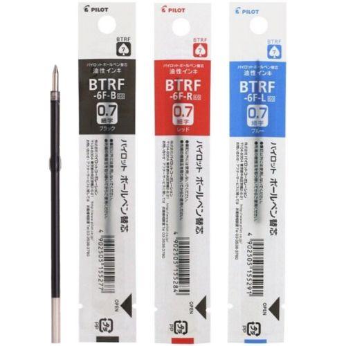 PILOT（パイロット） 油性ボールペン替芯 0.7mm細字 BTRF-6F 全3色 1本