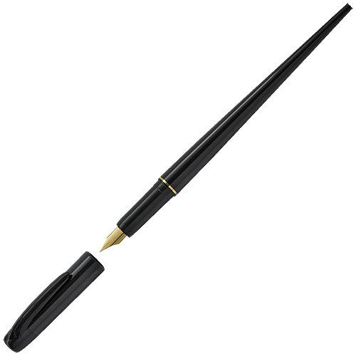 プラチナ万年筆 プラチナ デスクペン 極細 DPQ-700A#1 黒 1本 : 文具の