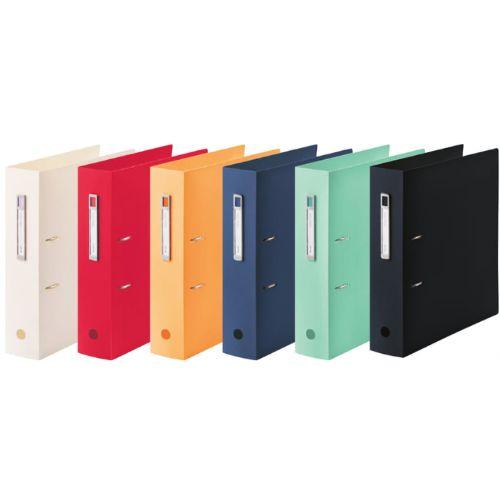 noie-style リヒト A-Zファイル F-7687 A4S 2穴 全6色 1冊 : 文具の