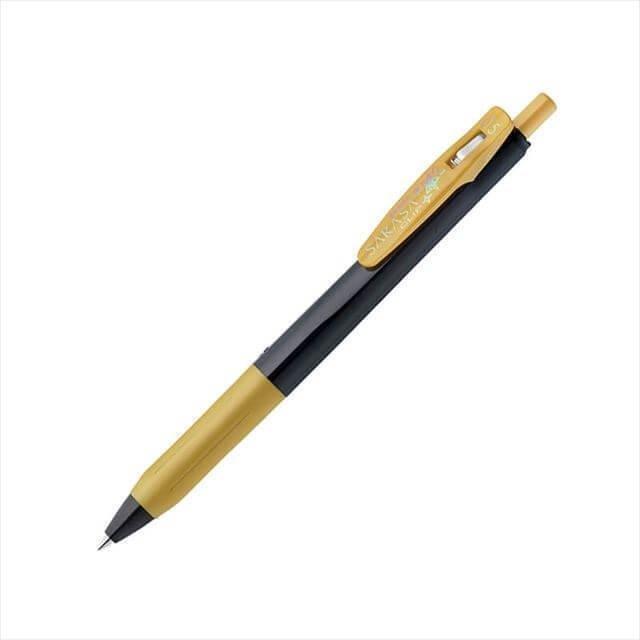 サラサ ゼブラ ジェルボールペン サラサクリップ 0.5mm JJ15-GO 金 1本
