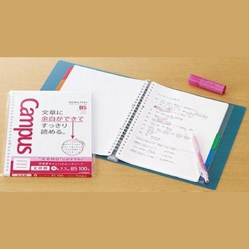Campus（KOKUYO） コクヨ キャンパス ルーズリーフ ノ-F836 ドット入り