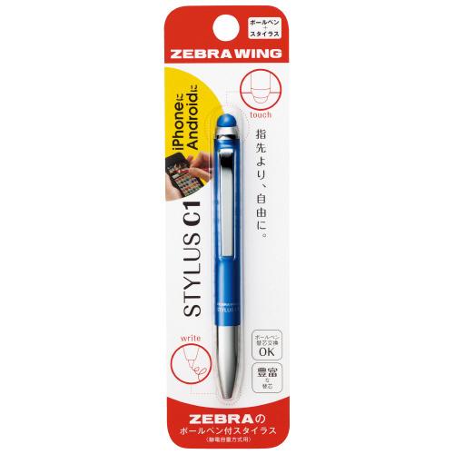 ZEBRA ゼブラ スタイラス C1 0.7mm P-ATC1-BL 青 1本 : 文具の ZEBRA ゼブラ スタイラス C1 0.7mm P-ATC1-BL 青 1本 : 文具の