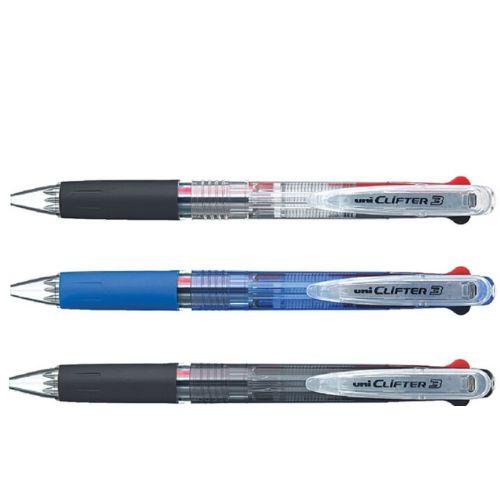 クリフター 三菱鉛筆 油性ボールペン 0.7mm SE3-304 軸色3色 1本