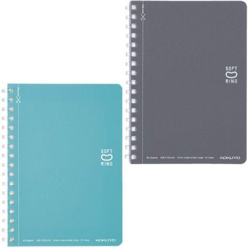 KOKUYO（コクヨ） ソフトリングノート ドット入り罫線・カットオフ ス