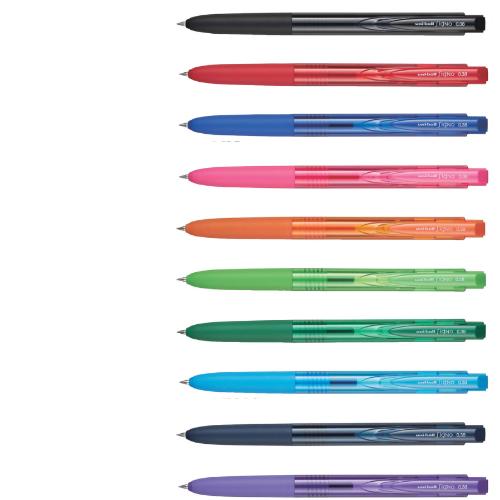 ユニボール シグノ 三菱鉛筆 シグノRT1 0.38mm UMN-155N-38 インク全10