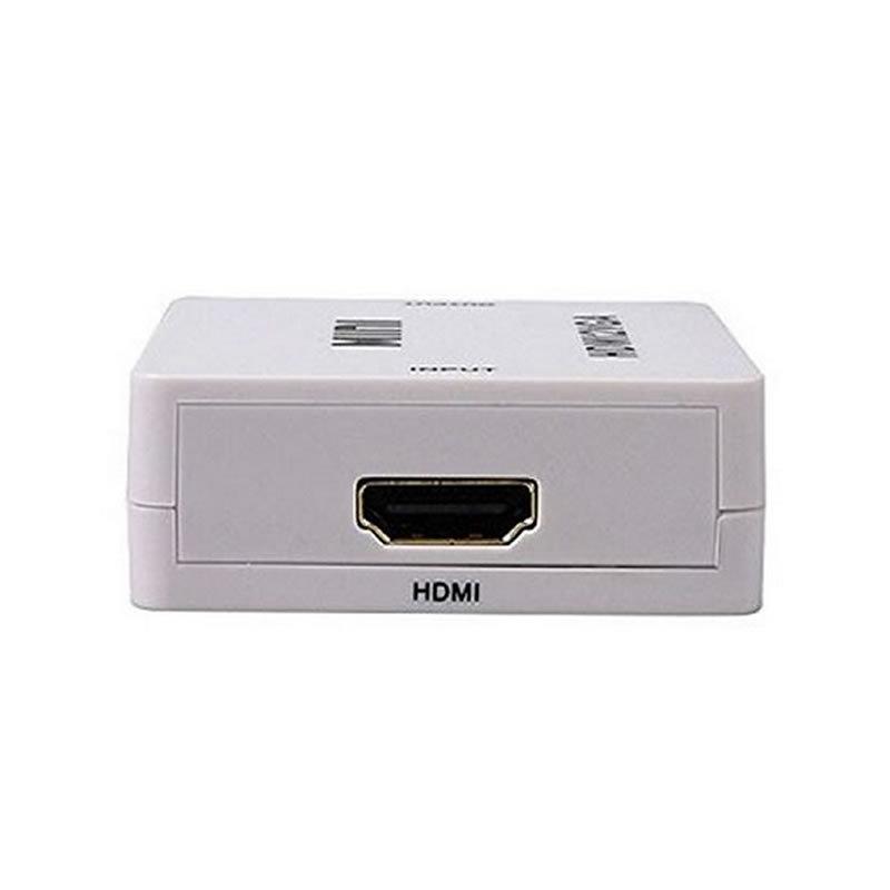 HDMI to VGA コンバーター RCA変換アダプタ 1080P対応 電源不要 音声対応 HDMI入力をコンポジットVGA出力へ変換 |  | 01