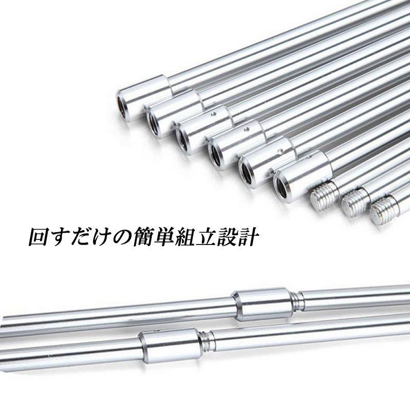 トライポッド 焚き火 三脚 焚き火スタンド ファイアスタンド 高さ調節可 吊り下げ アルミ合金 収納袋付 キャンプ バーベキュー 防災 アウトドア |  | 02