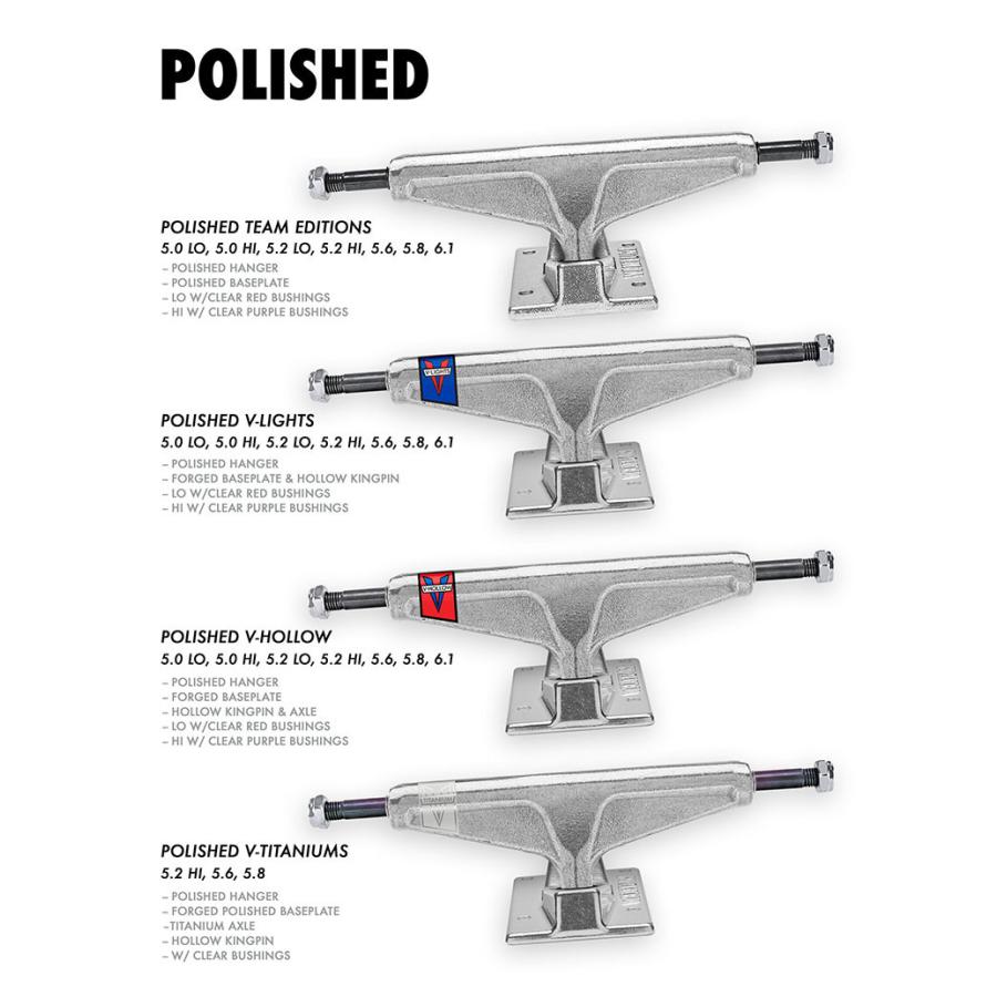 ベンチャー トラック VENTURE TRUCK POLISH TEAM EDITION 5.0 ベンチャー トラック VENTURE TRUCK POLISH TEAM EDITION 5.0
