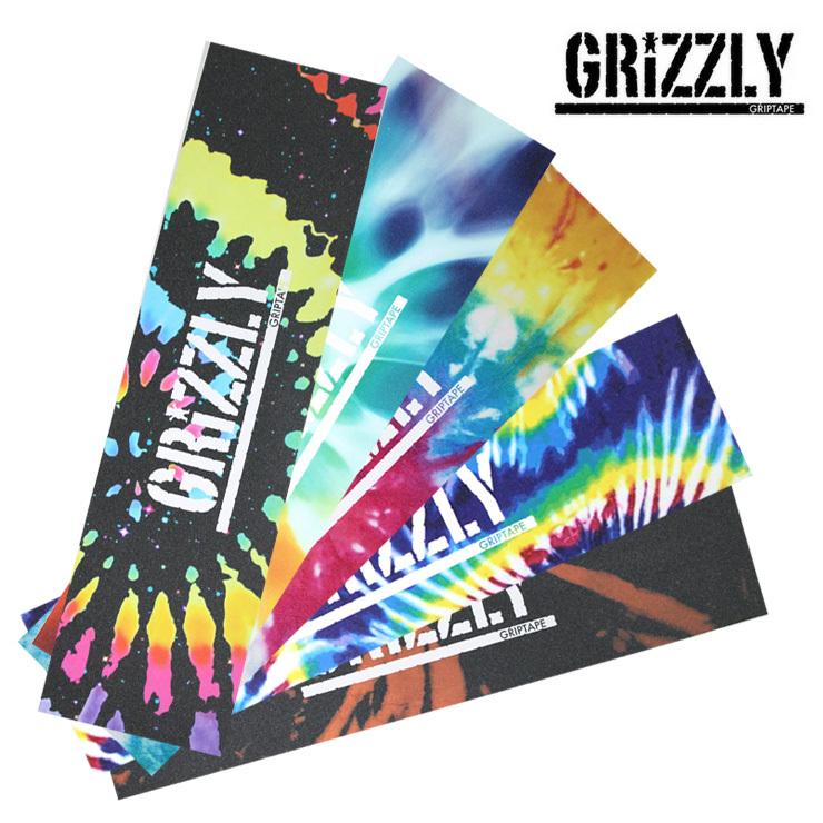 スケボー デッキテープ グリズリー GRIZZLY Tie Dye GRIPTAPE グリップ