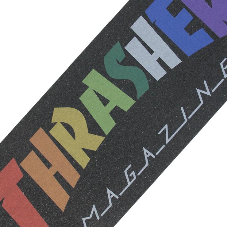 スケボー デッキテープ モブグリップ MOB GRIP THRASHER RAINBOW スケートボード 滑り止め 210520113