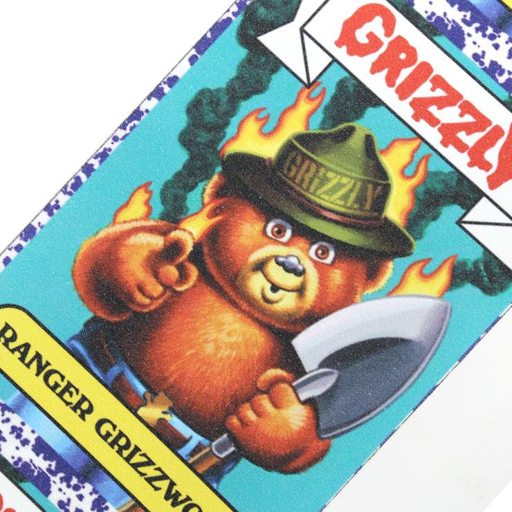 GRIZZLY スケートボード グリップテープ付き未使用 スケボー デッキテープ グリズリー GRIZZLY ranger Grizzwold MULTI
