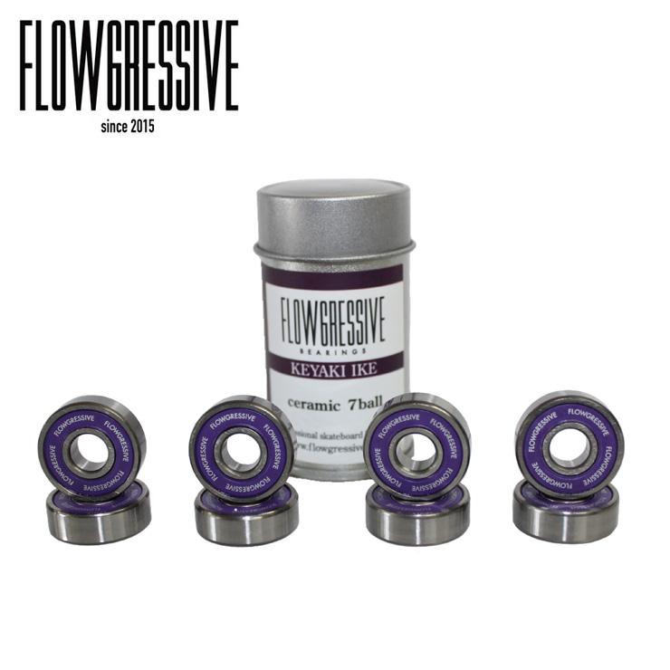 スケートボード スケボー ベアリング FLOWGRESSIVE CERAMIC BEARING