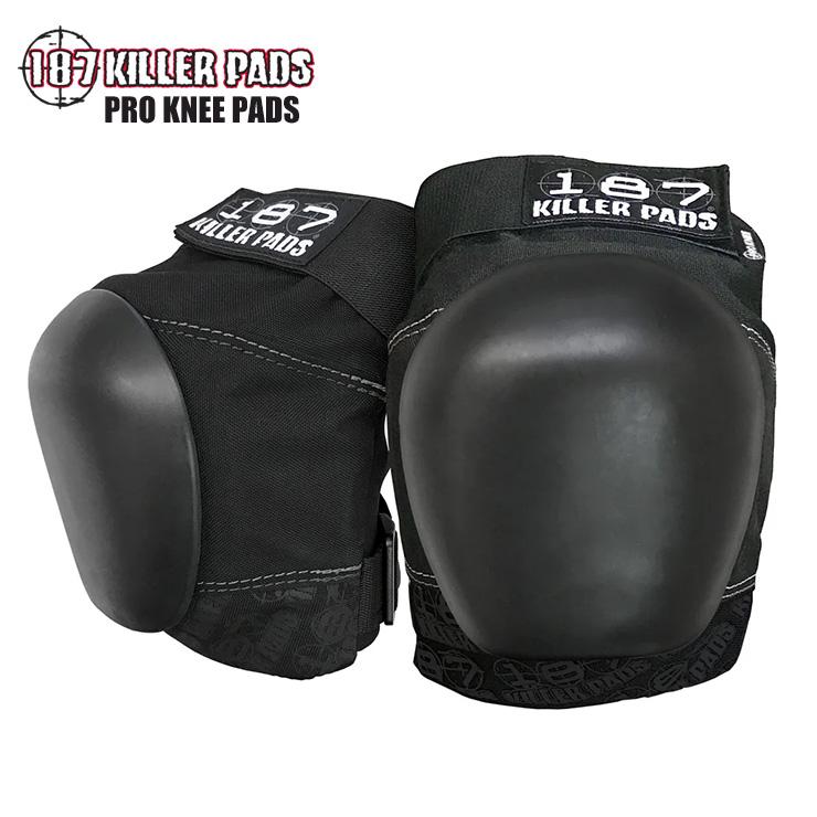 187 KILLER メンズプロテクター PRO KNEE PADS BLACK/BLACK 防具