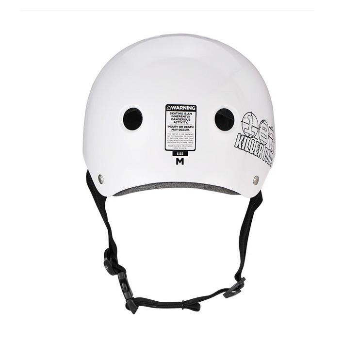 187 KILLER PADS キラー PRO SKATE HELMET SWEAT LINER GROSS WHT スケボー ヘルメット プロテクター｜eshop｜03