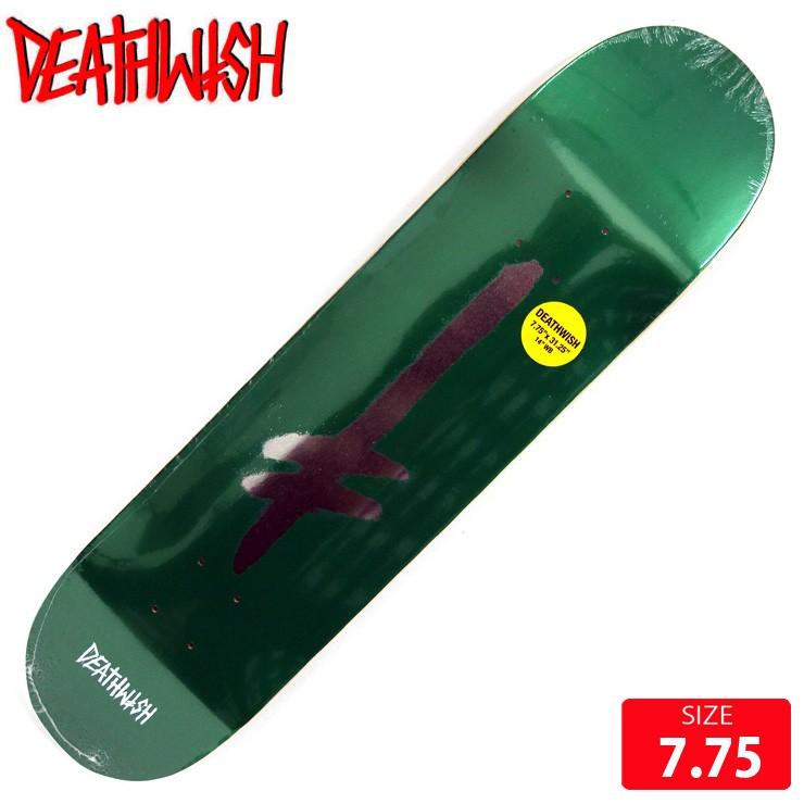 DEATHWISH デスウィッシュ デッキ CREDO FORST GREEN DECK 7.75 