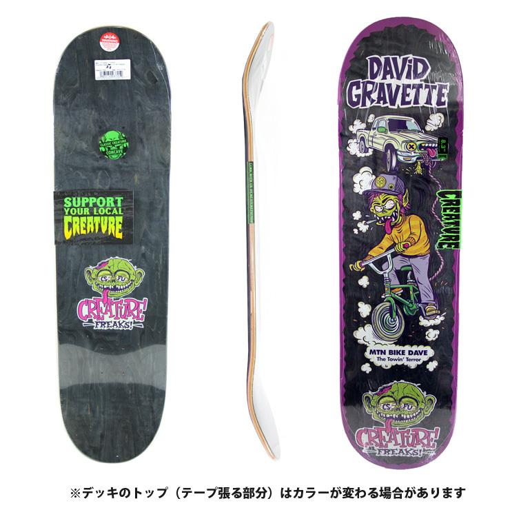 新品未使用 Creature Gravette Deck デッキ 8.1 CREATURE（クリーチャー） クリエーチャー デッキ CREATURE FREAKS