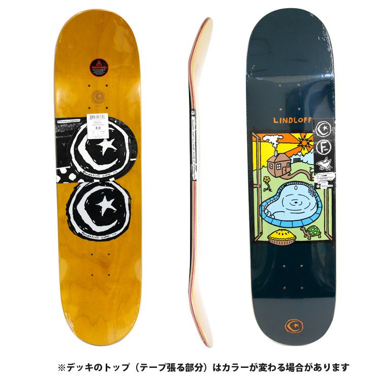スケボーデッキ ファンデーション FOUNDATION FS LINDLOFF TURTLE PIL