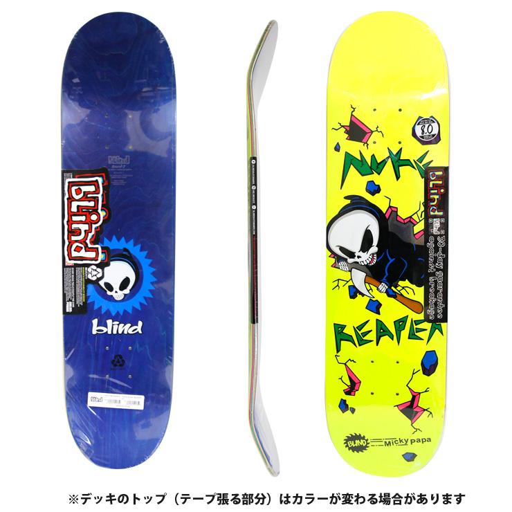 blinde スケボー デッキ ブラインド BLIND Papa reper rider SUPER SAP