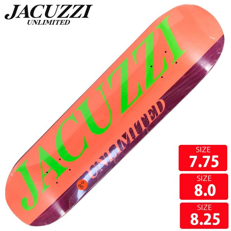 JACUZZI デッキ　スケートボードデッキ JACUZZI（ジャグジー）｜デッキ スケートボード｜カリフォルニアストリート