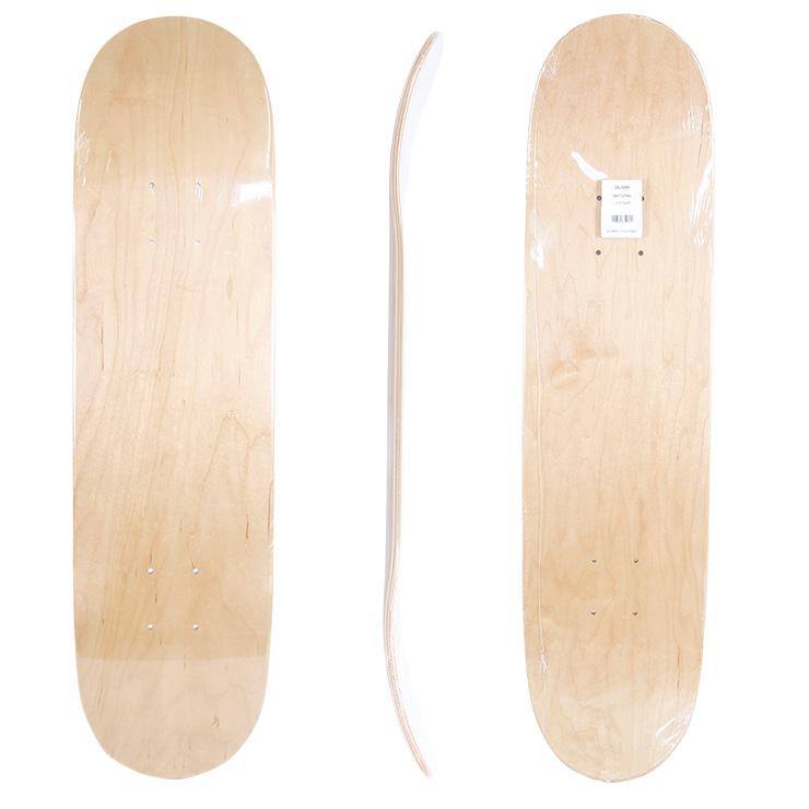 美品 elos スケートボード ナチュラル スケボー メープル BLANK（ブランク） ジュニア カナディアンメープル CANADIAN MAPLE