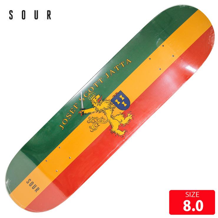 スケボー デッキ SOUR Josef-Jahta Deck size 8.0 サワー スケート