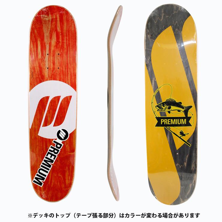 【未使用品！】プレミアム スケートボード デッキ「PREMIUM 96」SK8 スケボー デッキ プレミアム PREMIUM BIG FISHING DECK SIZE 8.0