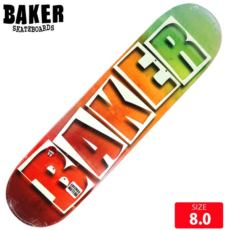 BAKER（ベイカー） スケボー デッキ BAKER JA WATERCOLOR DECK 8.0