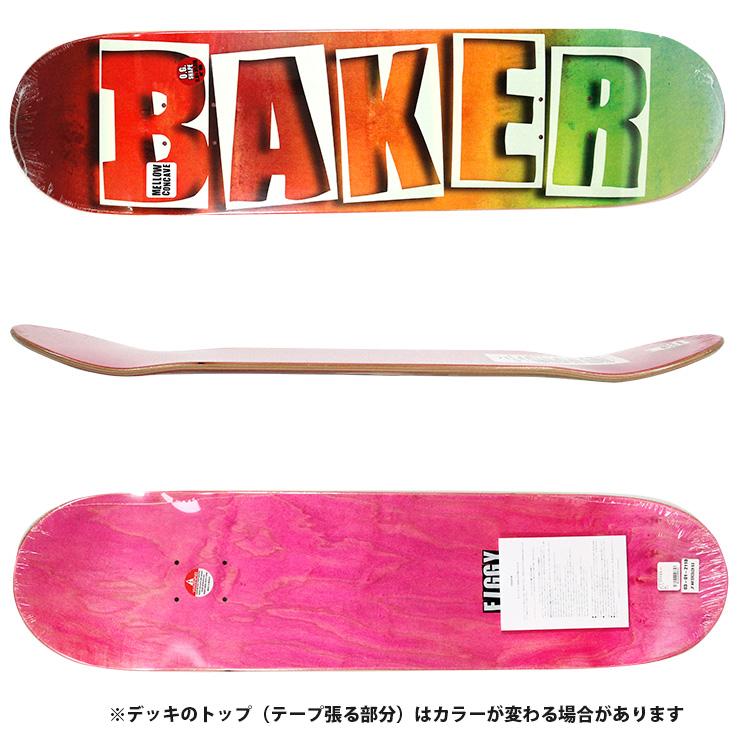 BAKER（ベイカー） スケボー デッキ BAKER JA WATERCOLOR DECK 8.0
