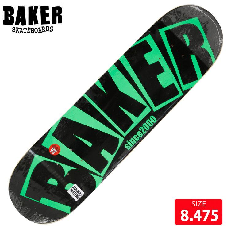 BAKER（ベイカー） スケボー デッキ BAKER TP ARCH SLIME DECK 8.475