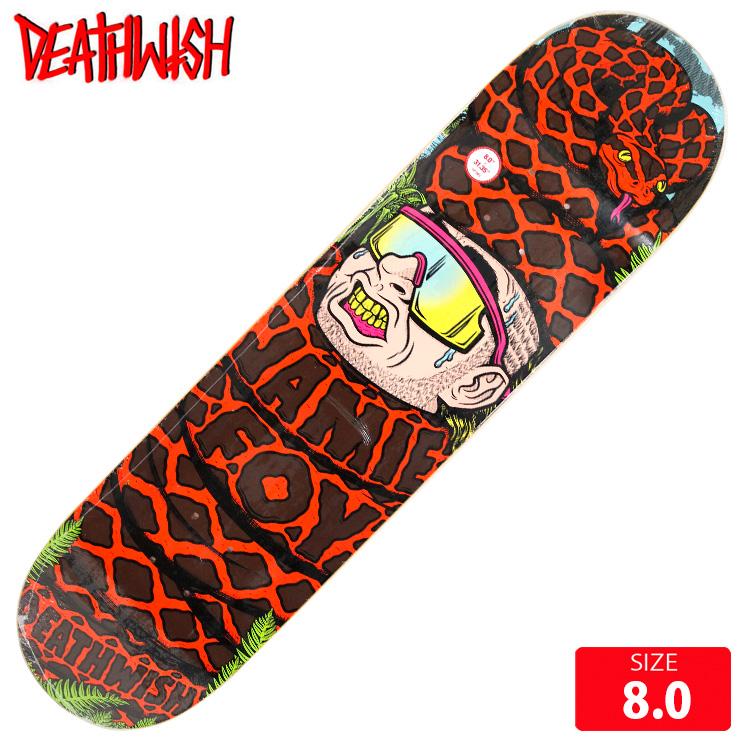 スケボーデッキ death wish スケボー スケボー デッキ 8 0 8 38