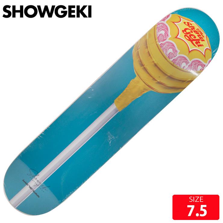スケボー デッキ ショウゲキ SHOWGEKI LOLLIPOP DECK SIZE 7.5