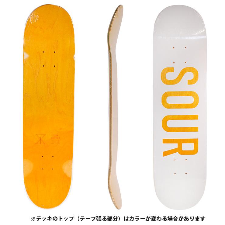 スケボー デッキ SOUR Army White Deck size 8.0 サワー スケート