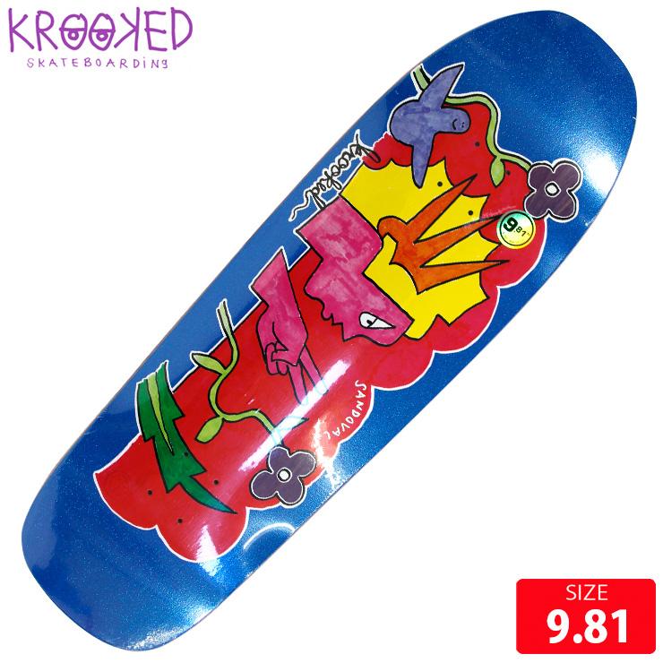 KROOKED（クルキッド） スケボー デッキ クルーキッド KROOKED