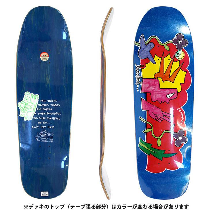 KROOKED（クルキッド） スケボー デッキ クルーキッド KROOKED